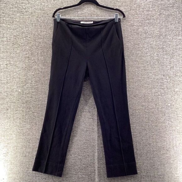 Diane von Furstenberg Pants Fits‎ Womans 12 Black Knit Pockets - Picture 1 of 15